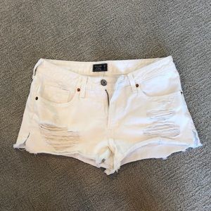 Abercrombie & Fitch Distressed Shorts